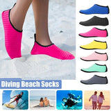 Summer Men Women Swimming Shoes Water Sports Aqua Socks Anti Slip Shoes Neoprene Socks Plus Size Thickening Non-slip Beach Shoes