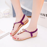 2019 Women Sandals Comfort Women Sheos Owl Flat Sandals Ladies Shoes Woman Sandalie Female Beach Shoes Flip-flops Plus Size 41