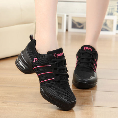 MMY Dance Shoes For Girls Sports Soft Outsole Breath Women Practice Shoes Modern Jazz Dance Shoes Sneakers scarpe da ballo donna